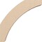 Ekena Millwork 3-inch W x 16-inch D x 16-inch H Thorton Rough Cedar Woodgrain TimberThane Knee Brace, Primed BRCUR03X16X16THRRCPR - alternate 2